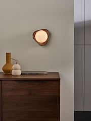 MADE.COM Red Marble Effect Wilf Wall Light - Image 1 of 5