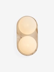 MADE.COM White Marble Effect Wilf Wall Light - Image 4 of 5