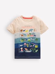 Boden Cream Glow-In-The-Dark T-Shirt - Image 1 of 3