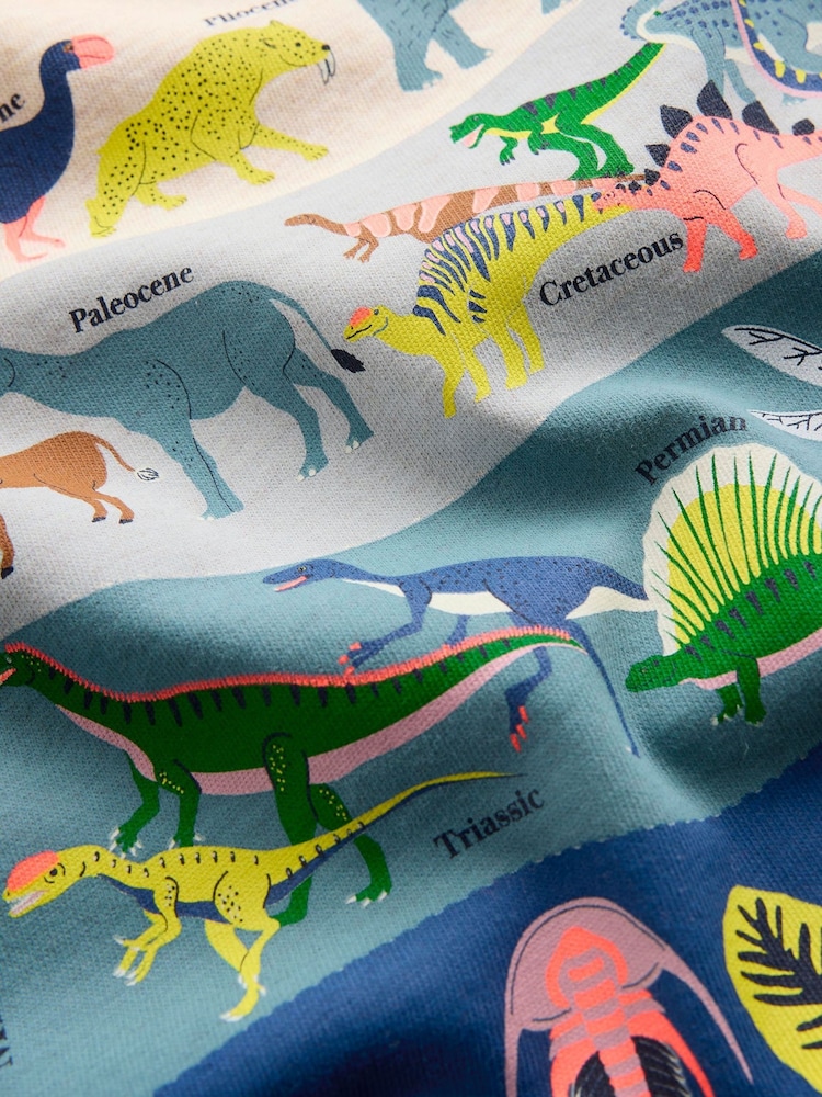 Boden Cream Glow-In-The-Dark T-Shirt - Image 3 of 3 Boden Cream Glow-In-The-Dark T-Shirt - Image 3 of 3