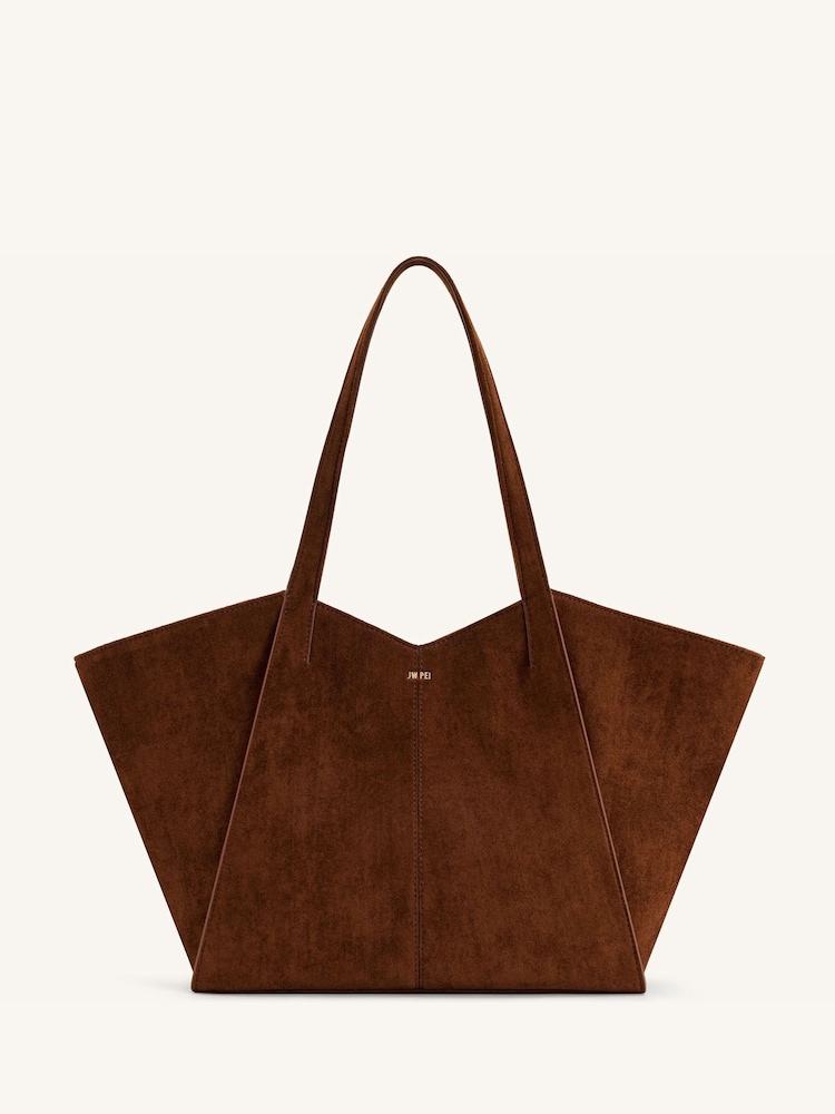JW PEI Brown Capacity Tote Bag - Image 1 of 2 JW PEI Brown Capacity Tote Bag - Image 1 of 2