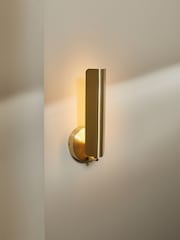 MADE.COM Brass Ellis Wall Light - Image 2 of 5