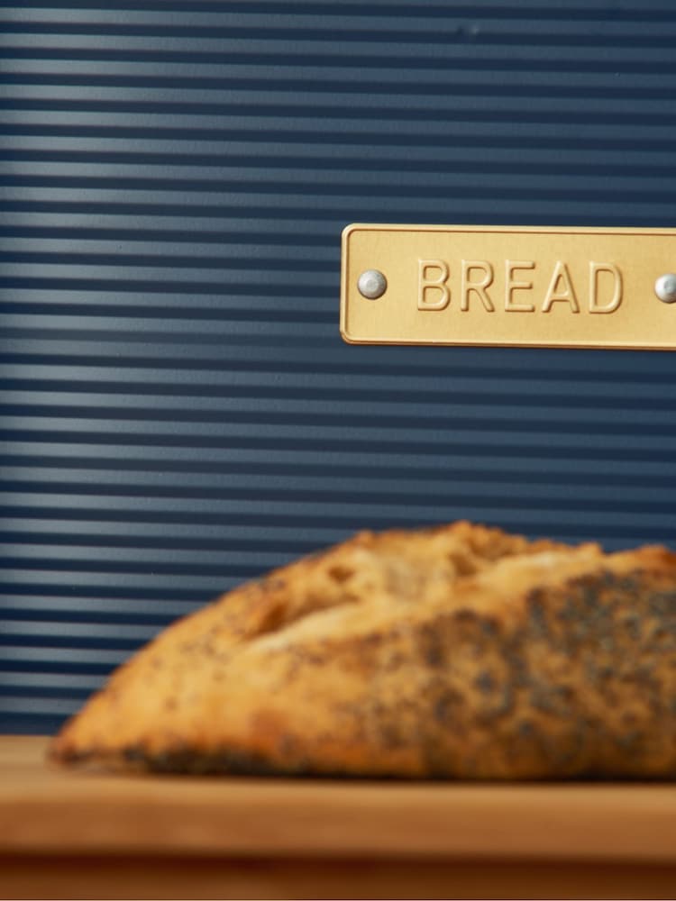 Typhoon Blue Otto Bread Bin - Image 2 of 4