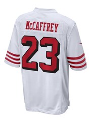 Nike White NFL San Francisco 49ers Secondary Alternate Jersey - Christian McCaffrey - Image 3 of 3
