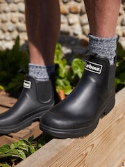 Barbour® Black Nimbus Chelsea Wellington Boots - Image 1 of 12