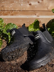 Barbour® Black Nimbus Chelsea Wellington Boots - Image 3 of 12