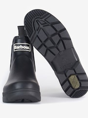 Barbour® Black Nimbus Chelsea Wellington Boots - Image 8 of 12