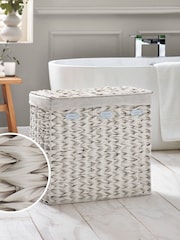 Cream Hepworth Wicker Sorter Laundry - Image 1 of 11