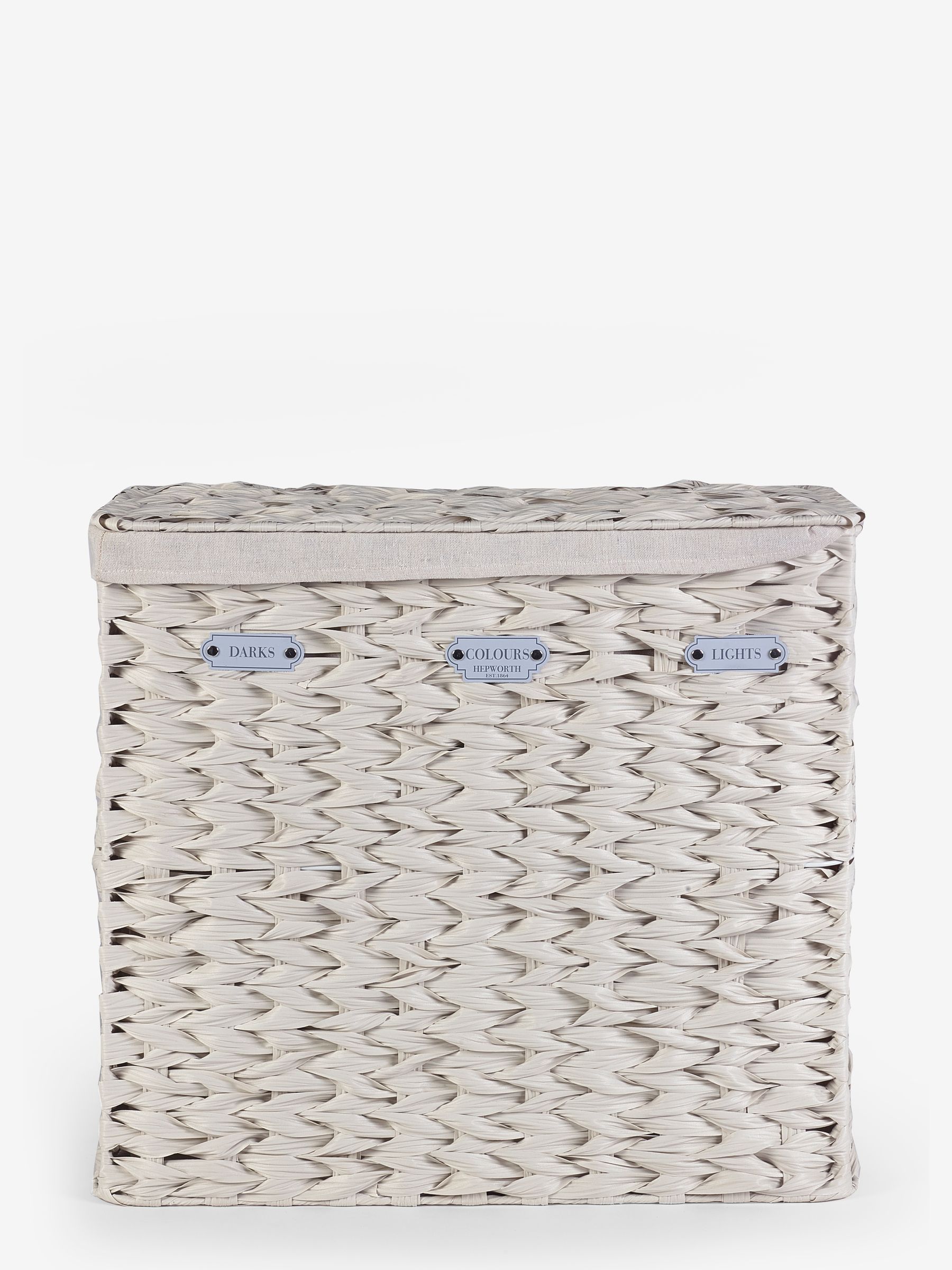 Cream Hepworth Wicker Sorter Laundry