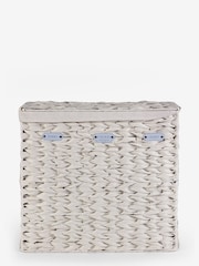 Cream Hepworth Wicker Sorter Laundry - Image 4 of 11