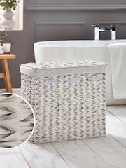 Cream Hepworth Wicker Sorter Laundry - Image 5 of 11