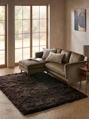 Chocolate Brown Sumptuously Soft Rug - Image 1 of 5