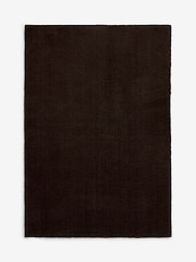 Chocolate Brown Sumptuously Soft Rug - Image 5 of 5