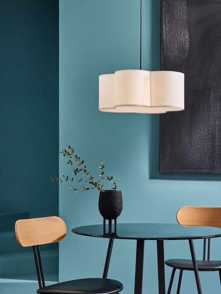 MADE.COM White Giana Pendant Ceiling Light - Image 1 of 4