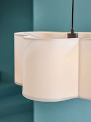 MADE.COM White Giana Pendant Ceiling Light - Image 3 of 4