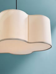 MADE.COM White Giana Pendant Ceiling Light - Image 4 of 4
