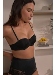 Black Push Up Strapless Multiway Bra A-E - Image 3 of 6