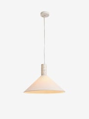 MADE.COM White Mirissa Pendant Light - Image 4 of 4