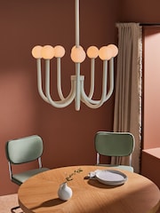 MADE.COM Cream Graysen Chandelier - Image 1 of 4
