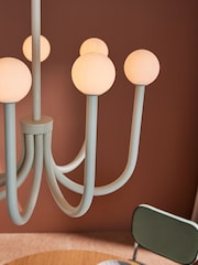 MADE.COM Cream Graysen Chandelier - Image 3 of 4