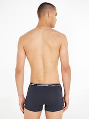 Tommy Hilfiger Blue Premium Essentials Trunks 3 Pack - Image 2 of 7