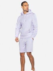Threadbare Purple Bergamot Sweat Shorts - Image 3 of 4