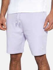 Threadbare Purple Bergamot Sweat Shorts - Image 4 of 4