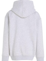 Tommy Hilfiger Kids Kapuzensweatshirt mit Logo, Grau - Bild 10 von 11