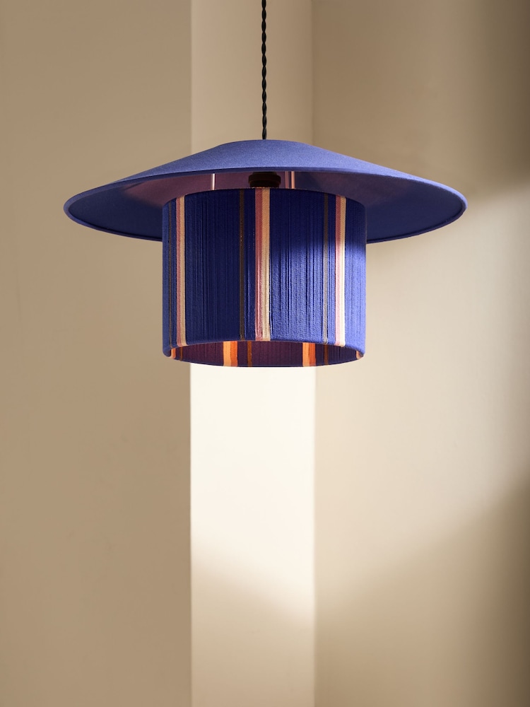 MADE.COM Blue Ronnie Easyfit Shade - Image 1 of 4