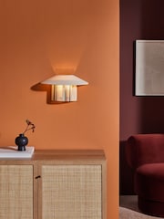 MADE.COM Cream Ronnie Wall Light - Image 1 of 6