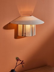 MADE.COM Cream Ronnie Wall Light - Image 3 of 6