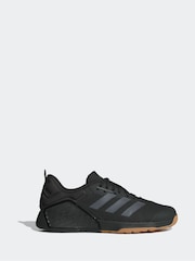 adidas Black Dark Dropset 3 Trainers - Image 1 of 17