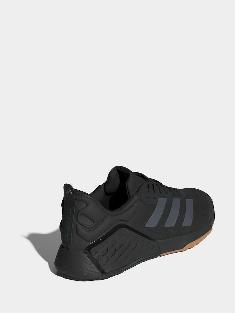 adidas Black Dark Dropset 3 Trainers - Image 17 of 17
