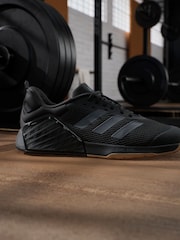 adidas Black Dark Dropset 3 Trainers - Image 3 of 17