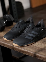 adidas Black Dark Dropset 3 Trainers - Image 5 of 17