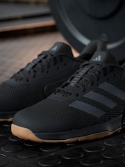 adidas Black Dark Dropset 3 Trainers - Image 9 of 17
