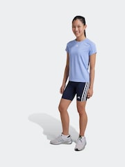 adidas Blue Kids Train Essentials T-Shirt and Shorts Set - Image 1 of 1