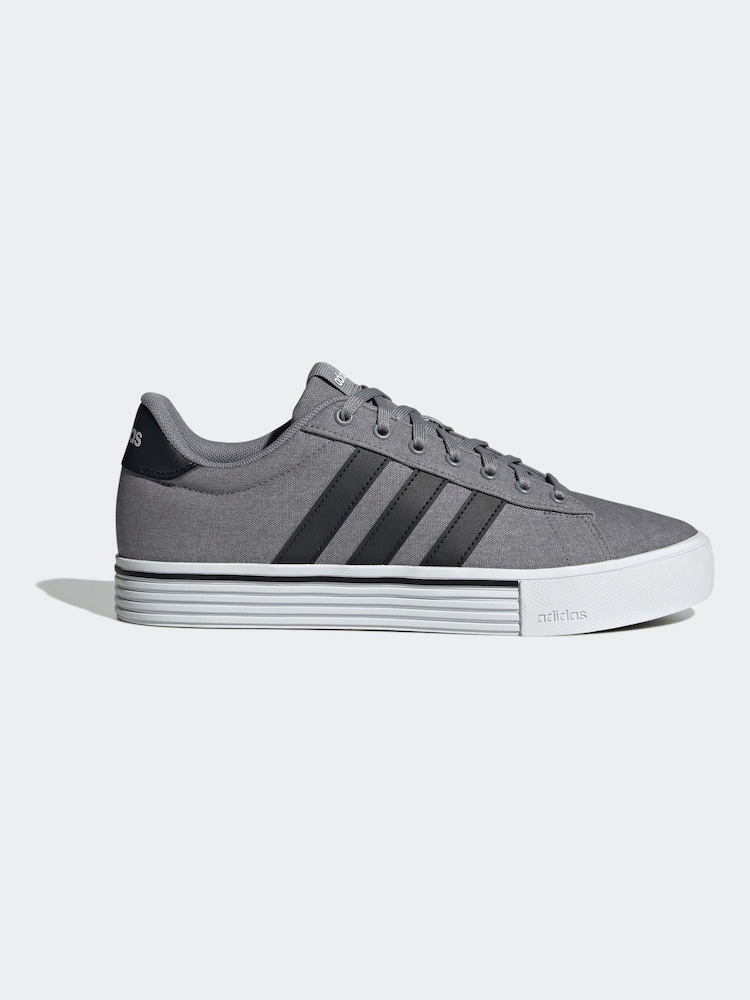 adidas Grey Daily 4.0 Trainers - Image 1 of 10