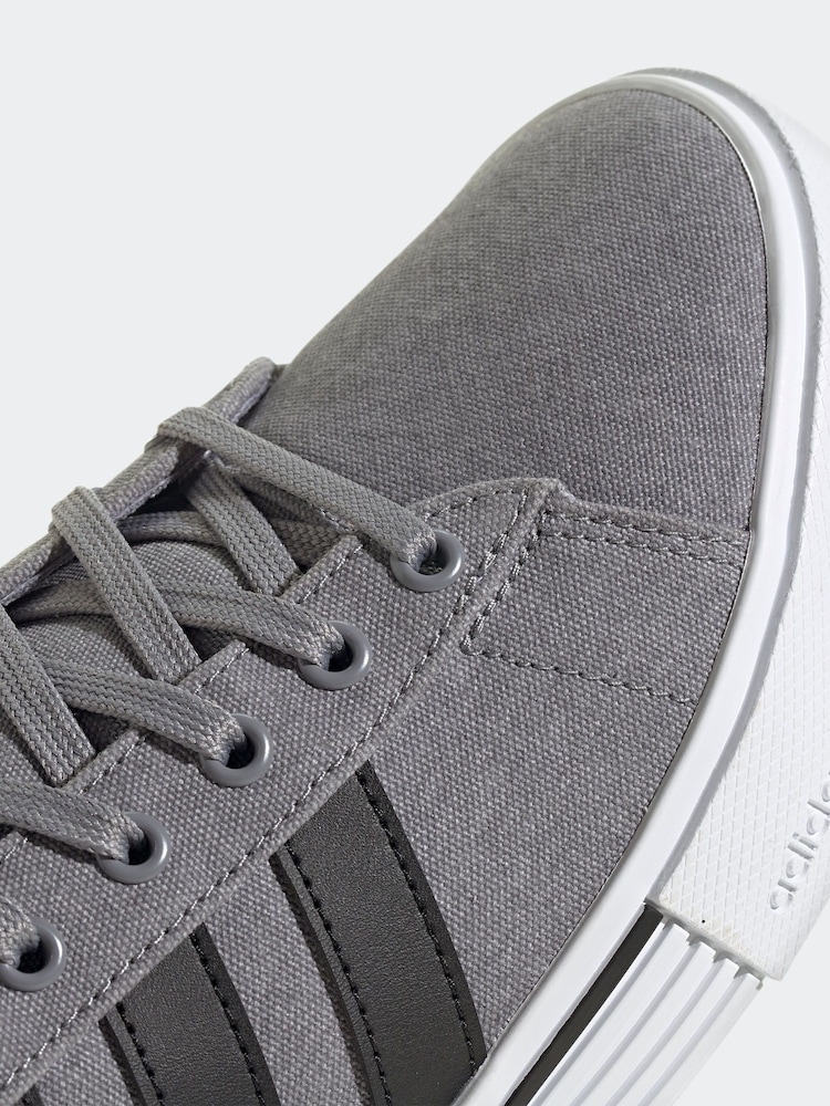 adidas Grey Daily 4.0 Trainers - Image 4 of 10