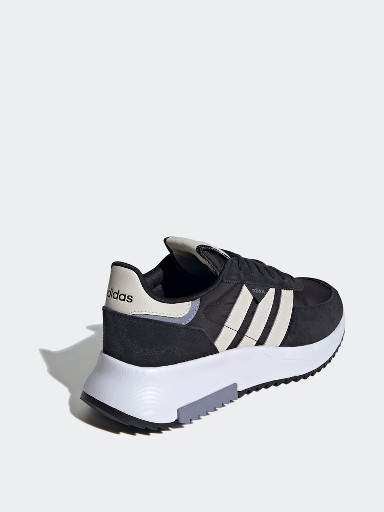 adidas White/Black Retropy F2 Trainers - Image 2 of 8 adidas White/Black Retropy F2 Trainers - Image 2 of 8