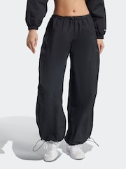adidas Black City Escape Parachute Joggers - Image 1 of 7