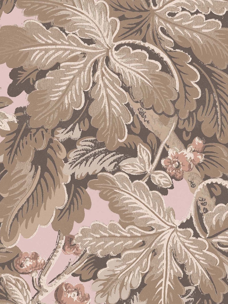 Woodchip & Magnolia Pink Avar Wallpaper - Image 3 of 3