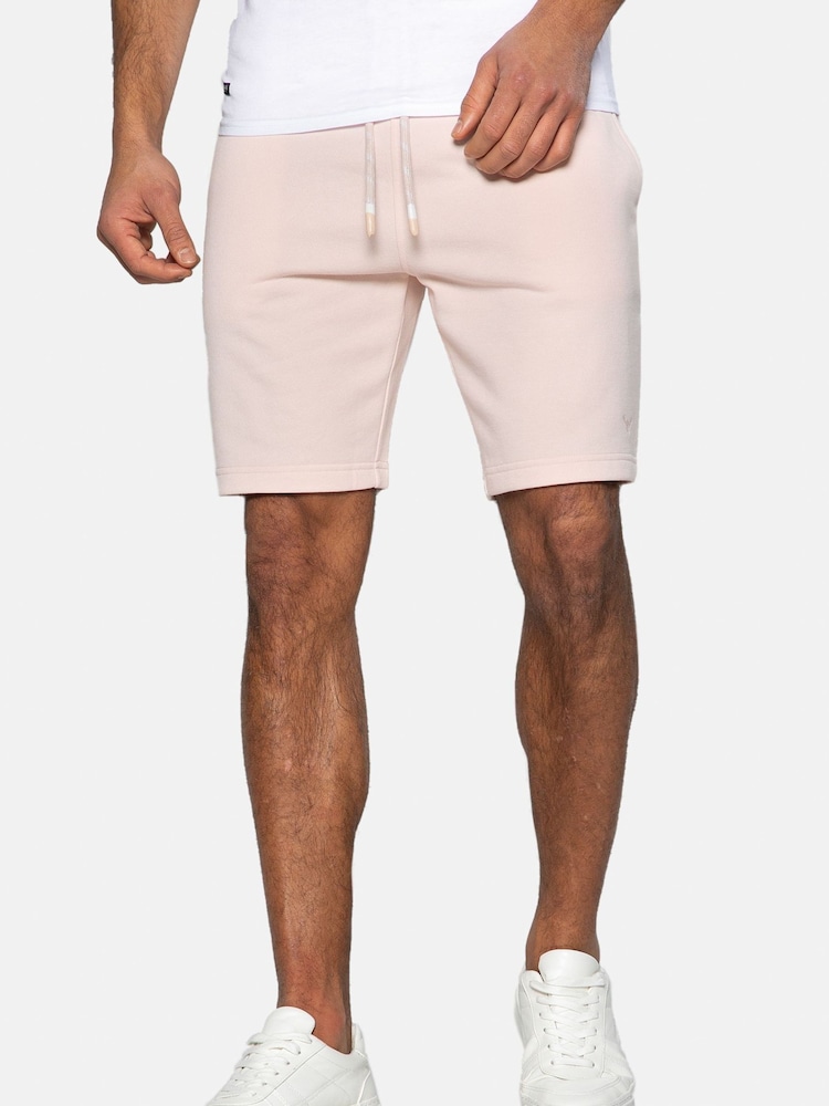 Threadbare Pink Bergamot Sweat Shorts - Image 1 of 4