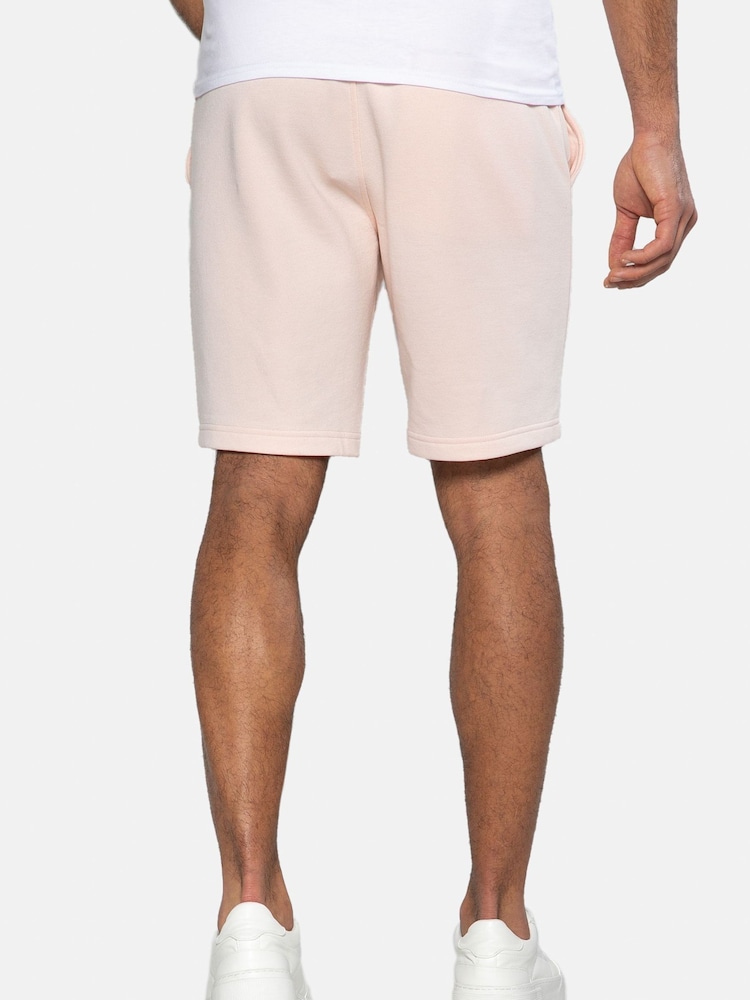 Threadbare Pink Bergamot Sweat Shorts - Image 2 of 4