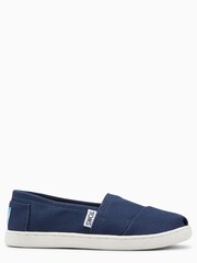 Pantofi fără șireturi din pânză TOMS Alpargatas bleumarin - Imaginea 1 din 3