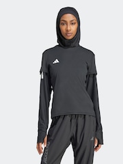 adidas Black Adizero T-Shirt - Image 1 of 6