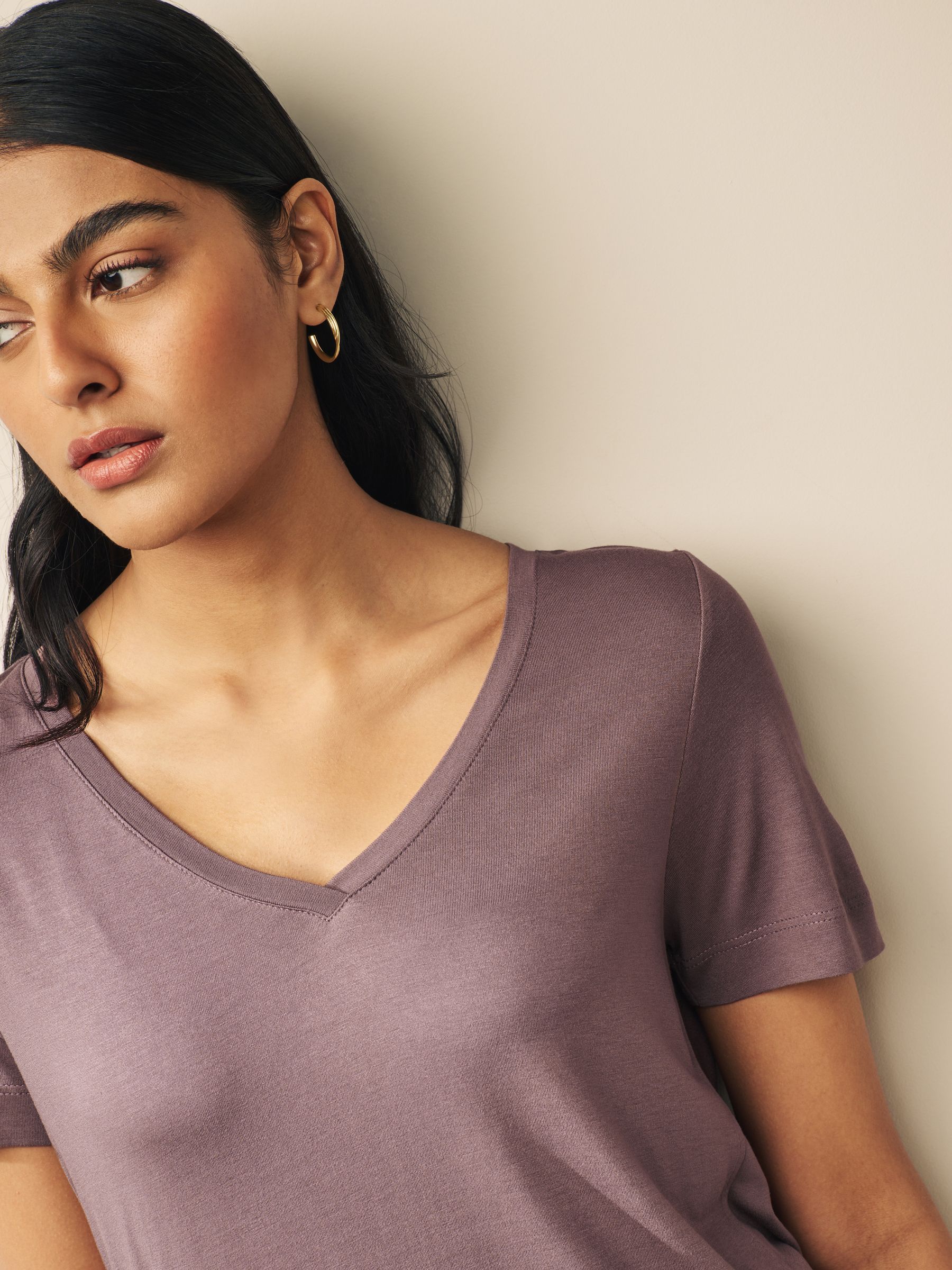 正規完売 Salsation Wear V-Tshirt LIGHT BROWN 正規完売 Salsation