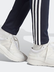 adidas Blue 3 Stripe Essentials Tracksuit - Image 5 of 7