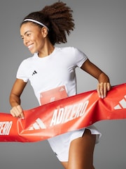 adidas White Adizero T-Shirt - Image 10 of 16