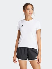 adidas White Adizero T-Shirt - Image 2 of 7